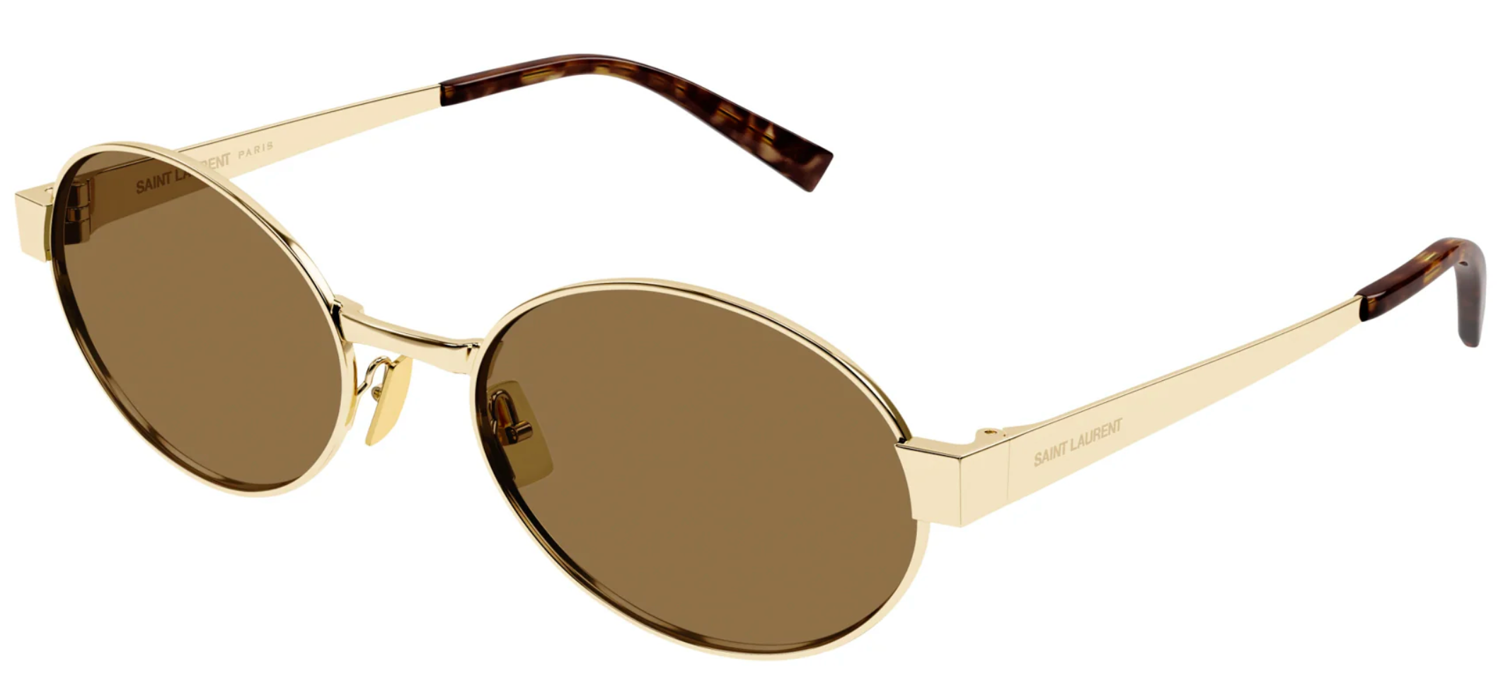 Saint Laurent, SL692, 004 GOLD BROWN, 55